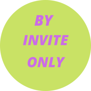 Strictly By Invitation Only